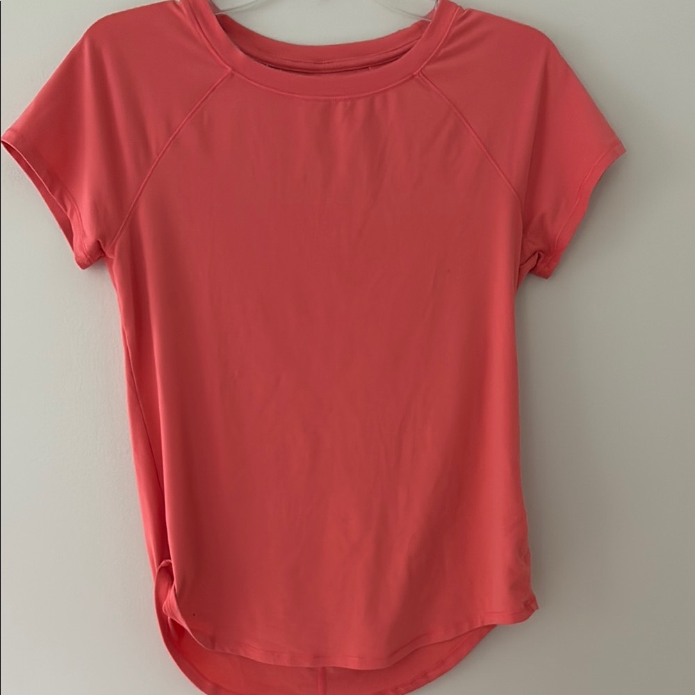 All in Motion Pink Fitted Short Sleeve Tee